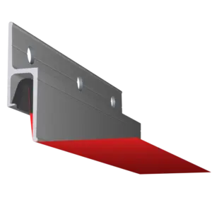 Ścienny profil bezuszczelkowy