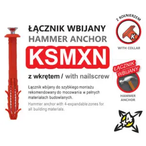 Kołek Starfix z kołnierzem